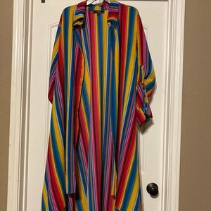 Women’s serape duster